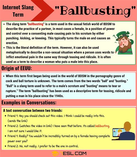 ballbusting meaning|Tamakeri .